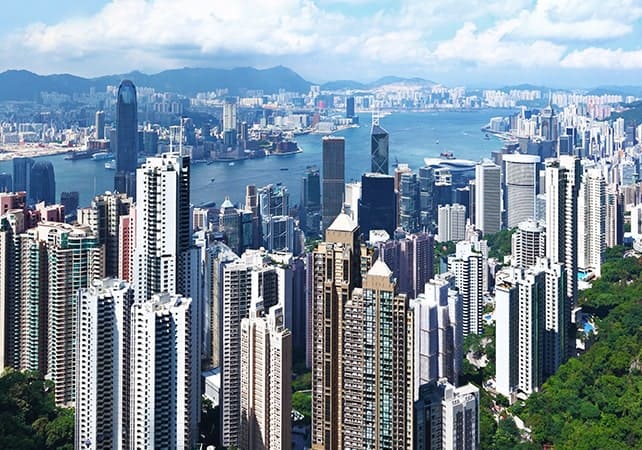 画像：香港の風景